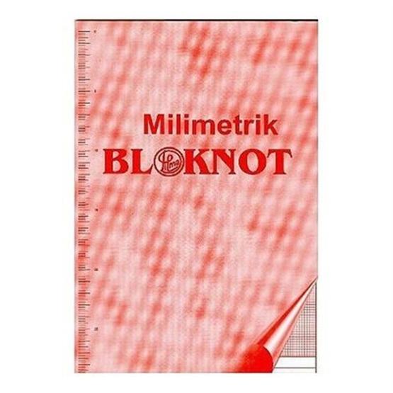 Dilman A3 Milimetrik Kırmızı Bloknot