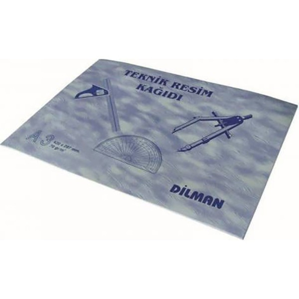 Dilman Teknik Resim Kağıdı A3 Yatay Defter & Kağıt Ürünleri Fiyatı