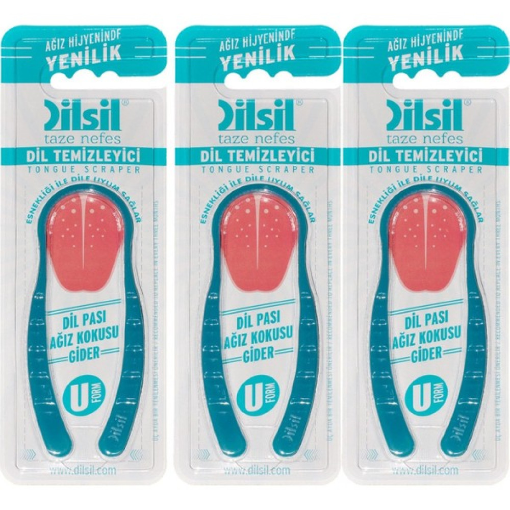 Dilsil Dil Temizleyici Kaşık 3'lü Paket Diş Macunları Fiyatı