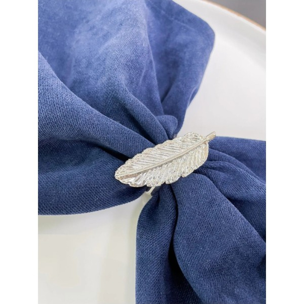 Dimario Home Tüy Model Peçete Halkası / Silver Peçete Yüzüğü 6’lı Set - 3 x 3 cm - Gümüş Masa Örtüsü Fiyatı
