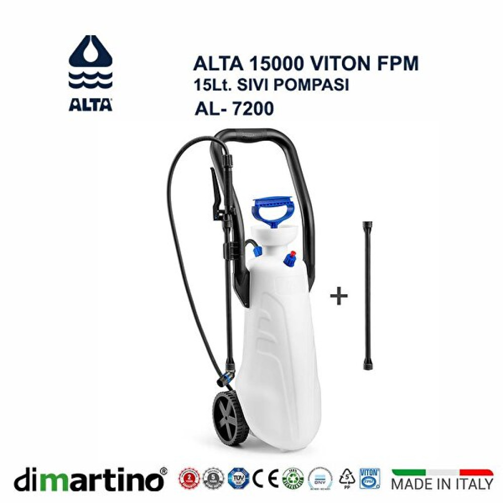 Dimartino Alta 15000 Fpm Viton Sıvı Pompası 15 Lt. Oto Genel Temizlik Fiyatı