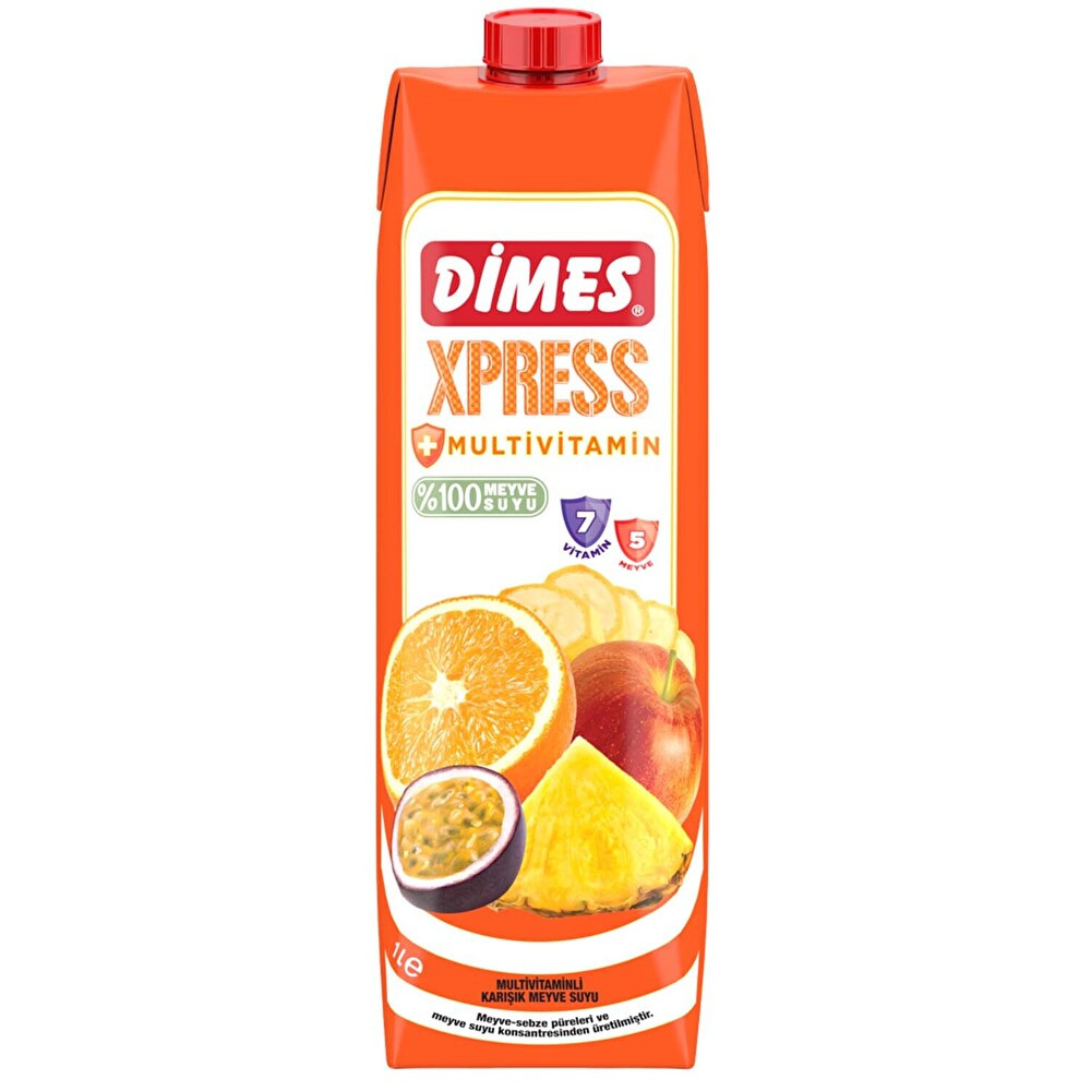Dimes %100 Xpress Multivitamin 1 L Limonata ve Meyve suyu Fiyatı