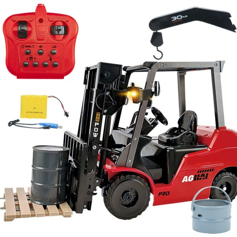 Dimute Shop 2.4g Kablosuz Uzaktan Kumandalı Alaşımlı Forklift Vinç 11 Yönlü Simülasyon Forklift (Yurt Dışından) - Kırmızı RC Araçlar ve Aksesuarları Fiyatı
