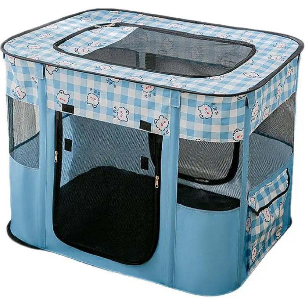 Dimute Shop Kedi Kulübesi Köpek Evi Köpek Evi Çadırı Kedi Çadırı Kedi Oyun Alanı (Yurt Dışından) - Mavi - 800×600×550(mm) Evcil Hayvan Ürünleri Fiyatı