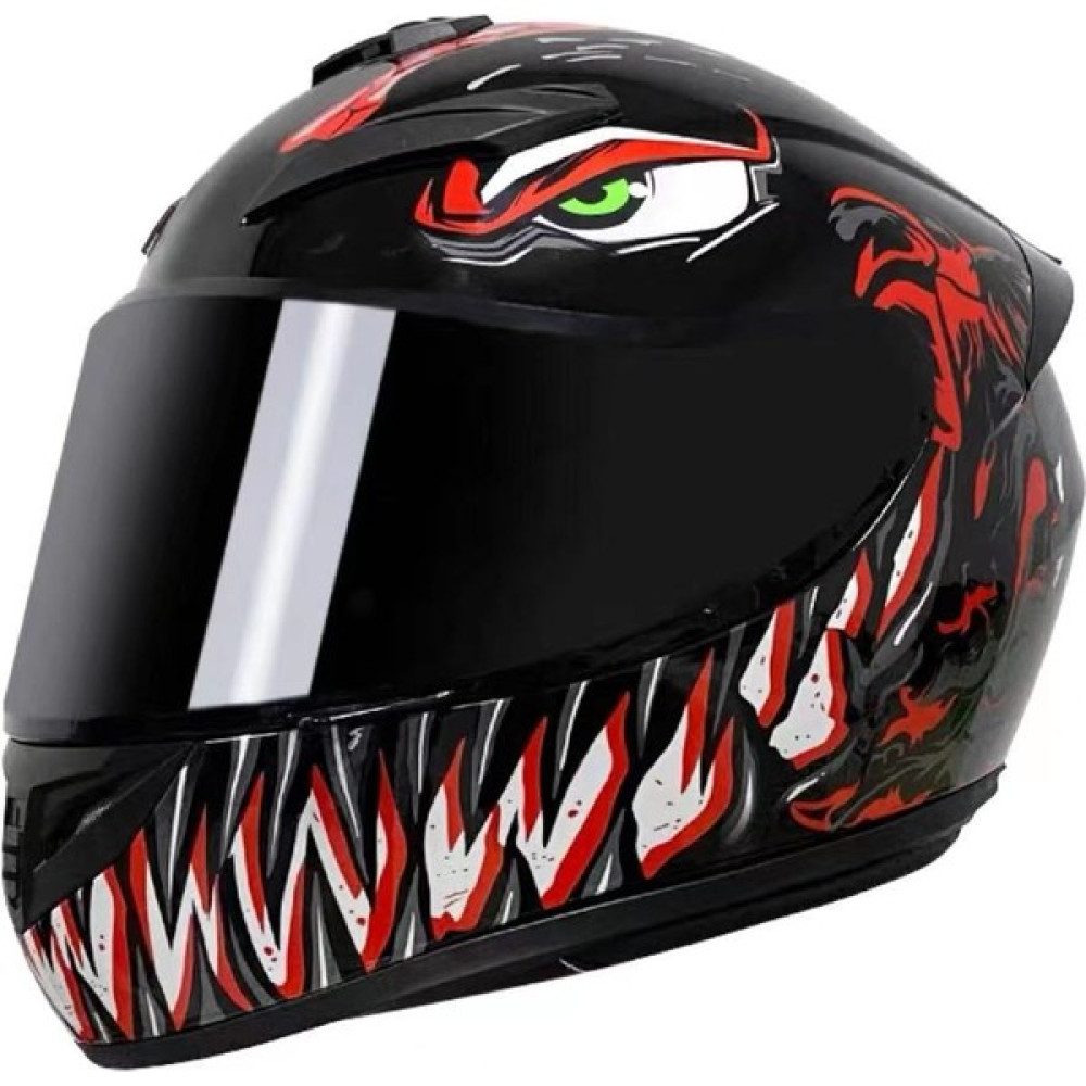 Dimute Shop Tam Kapsamlı Yetişkin Unisex Motosiklet Kaskı (Yurt Dışından) - XL - Kırmızı Motorsiklet Kaskları Fiyatı
