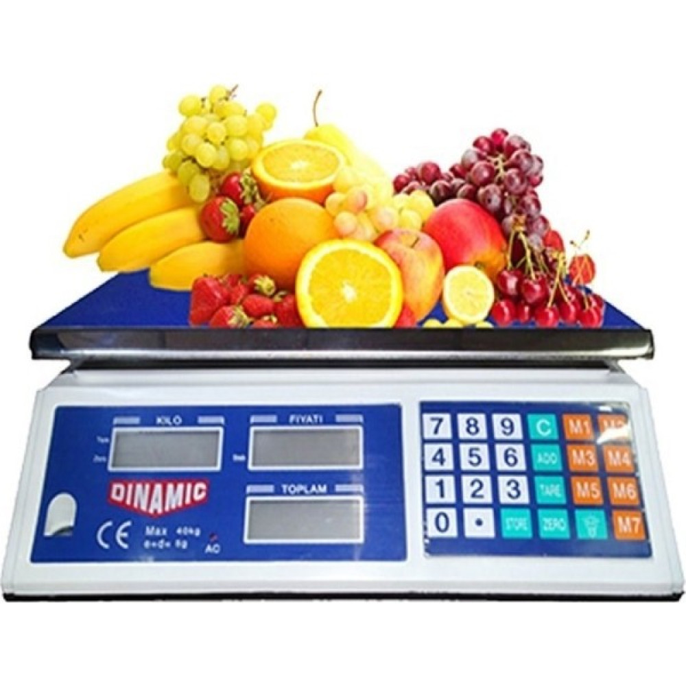 Dinamic ACS-809T Elektronik Terazi 40 kg Ölçüm Aletleri / Cihazları Fiyatı