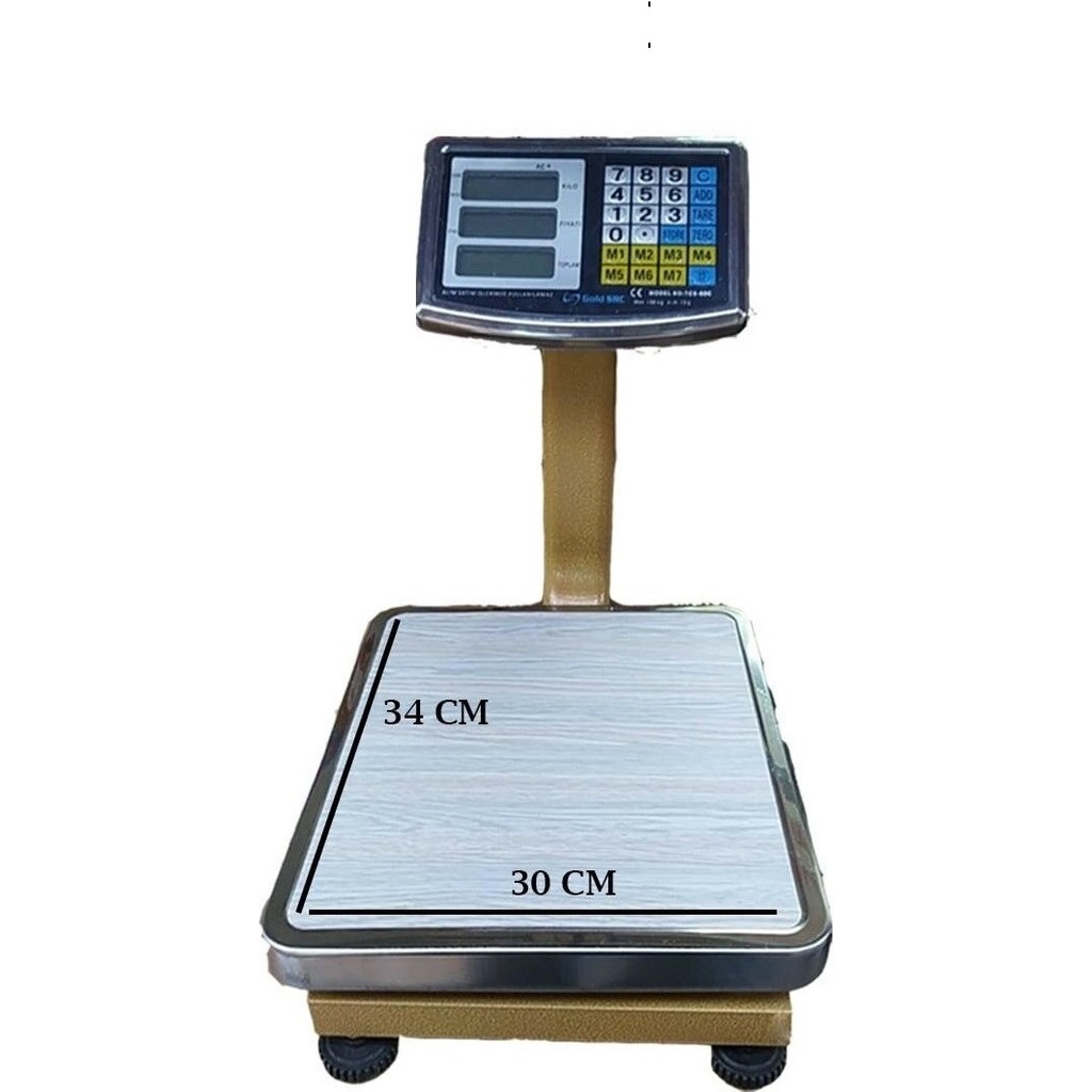 Dinamic Terazi Çift Taraf Ekran 100 kg Diğer Fiyatı