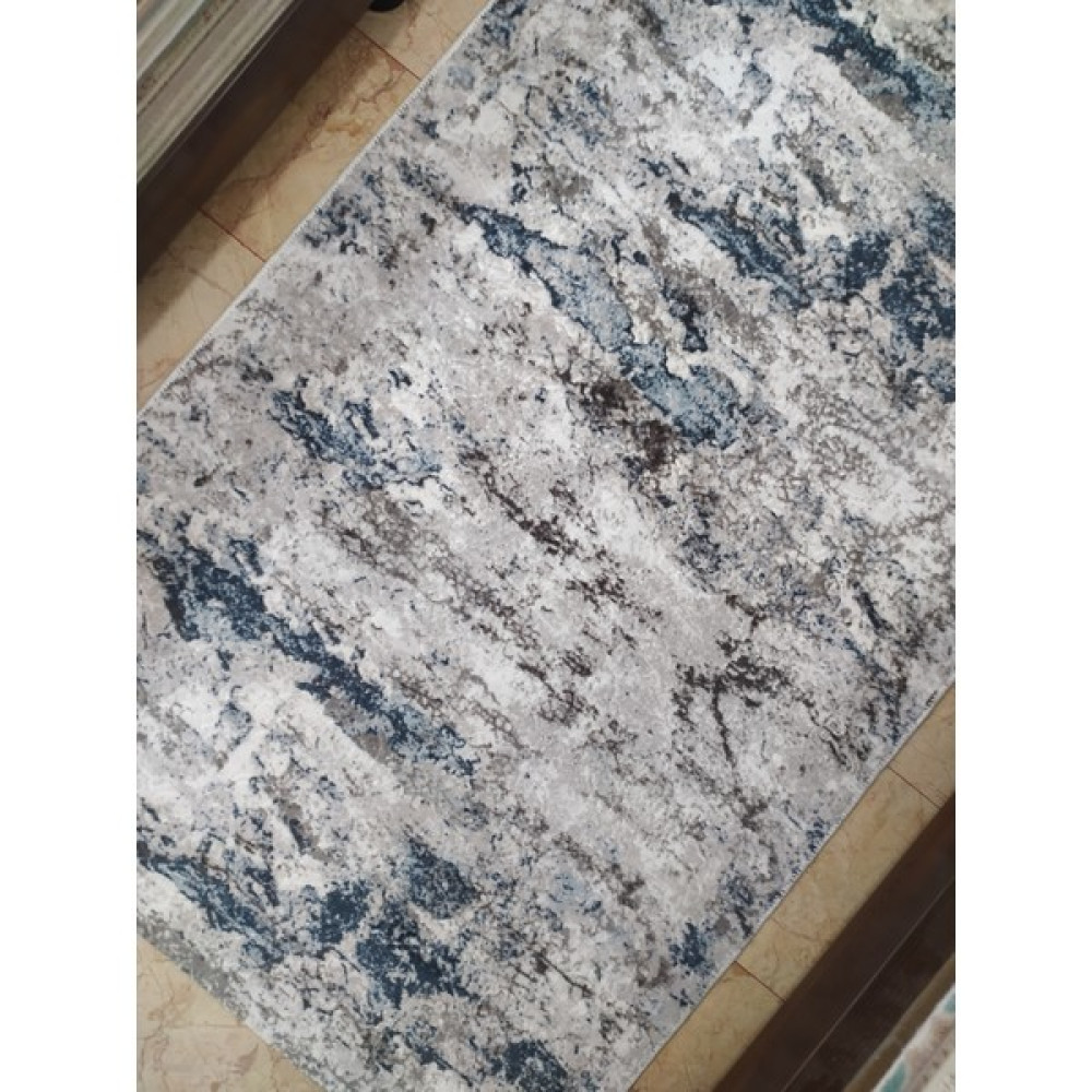 Dinarsu Halı Arke Desen Mavi Renk Kesme Kaymaz Taban Halı Yolluk - 80 x 50 cm Yolluk Fiyatı