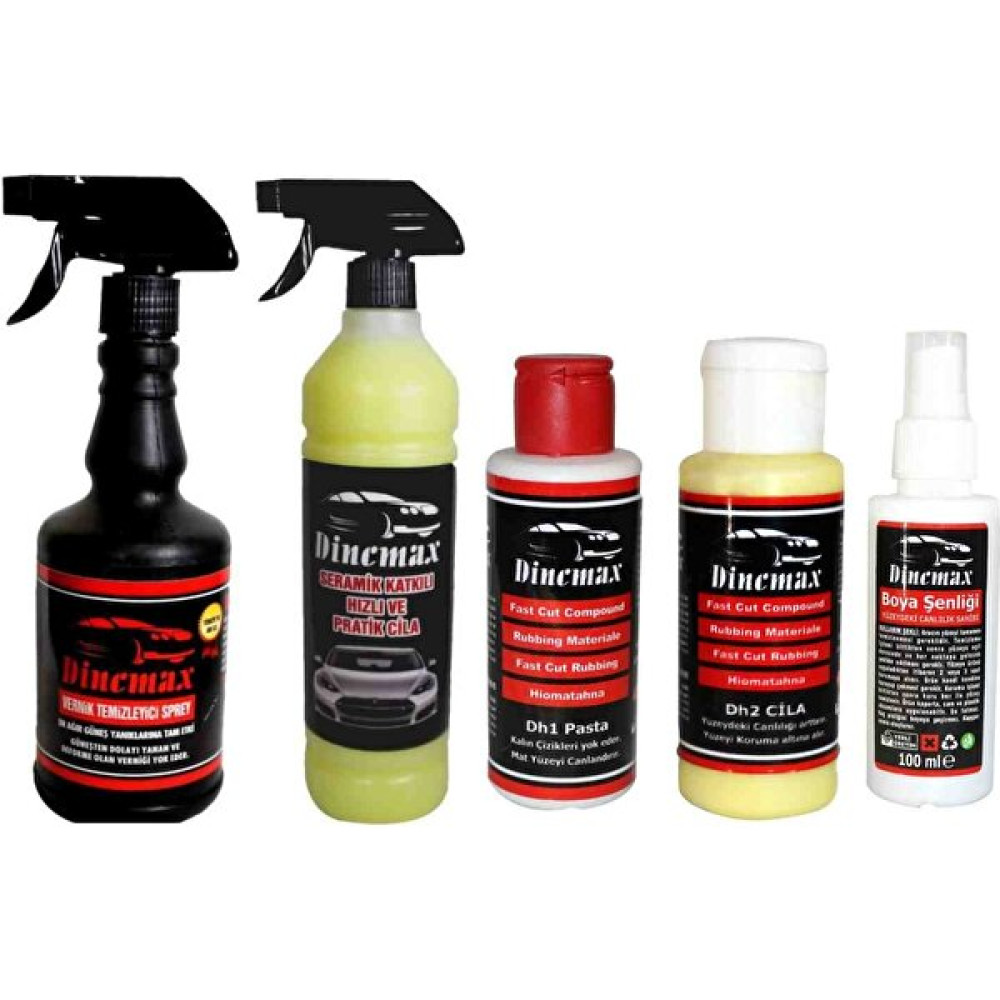 Dincmax Dinçmax Oto Güneş Yanığı Giderici Xl Set Oto Bakım & Temizlik Ürünleri Fiyatı