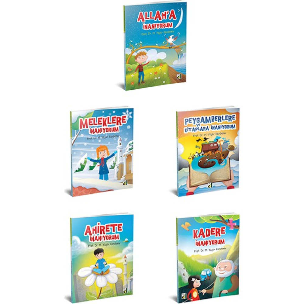 Dinimi Öğreniyorum (5 Kitap Takım) - Mehmet Yaşar Kandemir Okul Öncesi Eğitici & Öğretici Kitaplar Fiyatı