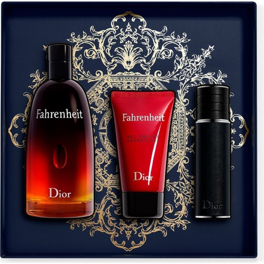 Dior Homme Fahrenheit EDT 100 ml + Shower Gel 50 ml + Edt 10 ml Erkek Parfümleri Fiyatı