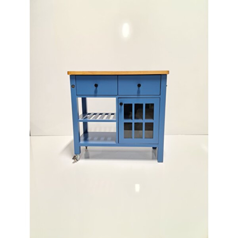 Dipole Furniture Mate Mavi Pastel Mat Lake Mutfak Servant Mobilyası Mutfak Dolabı / Mobilyası Fiyatı