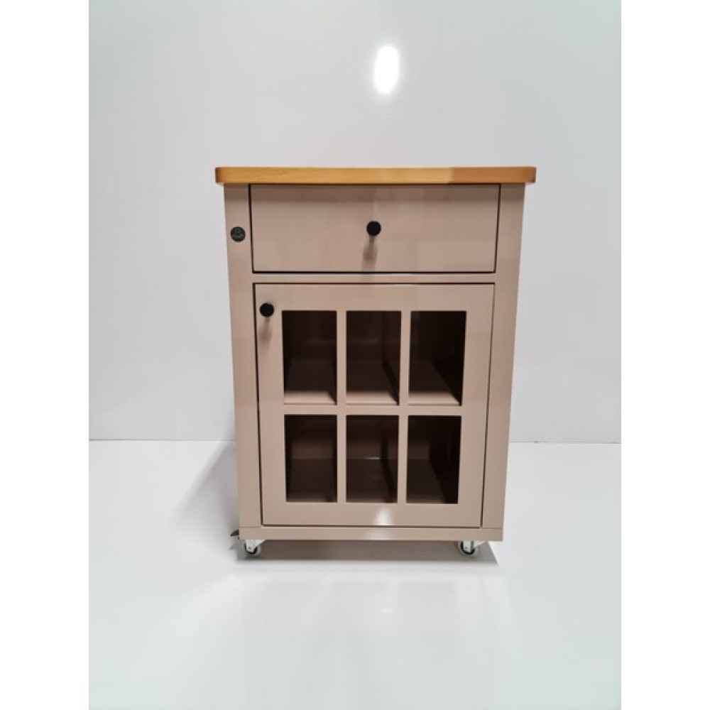 Dipole Furniture Movin Sütlü Kahve Parlak Lake Mutfak Servant Mobilyası Mutfak Dolabı / Mobilyası Fiyatı