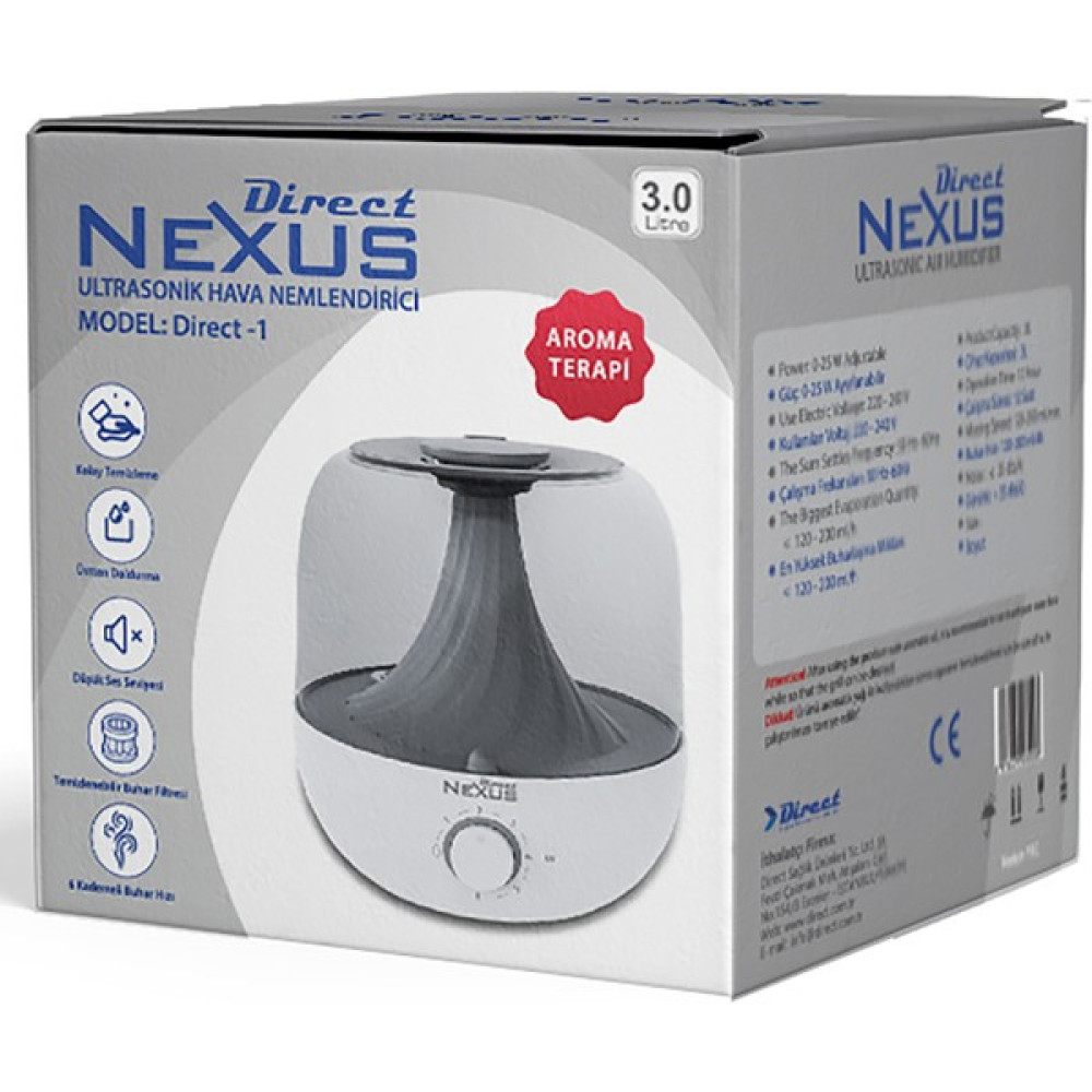 Direct Nexus Beyaz Oda Nemlendiricisi Buhar Makinesi 3l 2 Yıl Oto Boyaları Fiyatı
