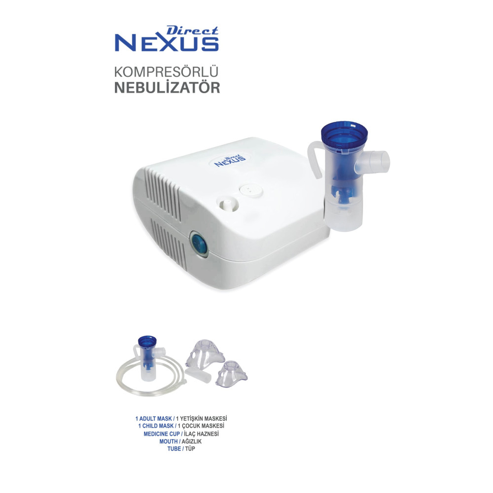 Direct NEXUS Kompresörlü Nebülizatör Sağlık Fiyatı