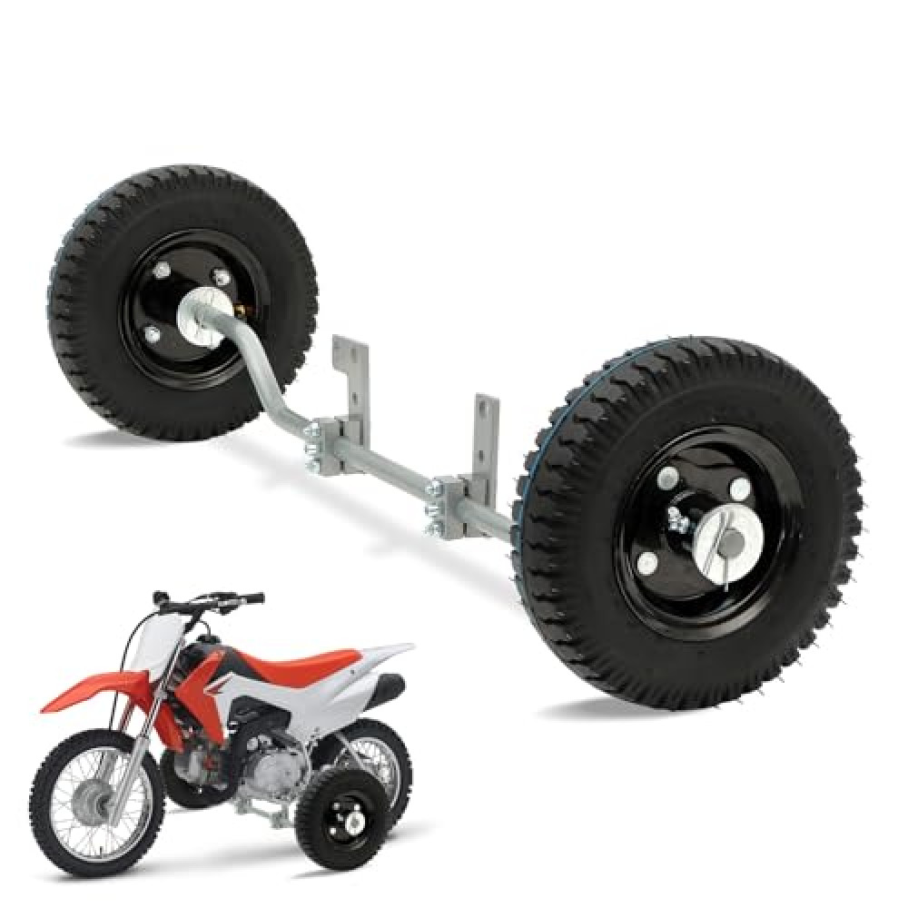 Dirt Bike Training Wheels 50cc Compatible with razor MX500 MX125 MX400 honda CRF50 XR50 Z50 yamaha PW50 TTR50 ktm 50cc Mini Senior Adenture, Suitable for All Kinds of 50CC Dirt Bike, Easy to Install