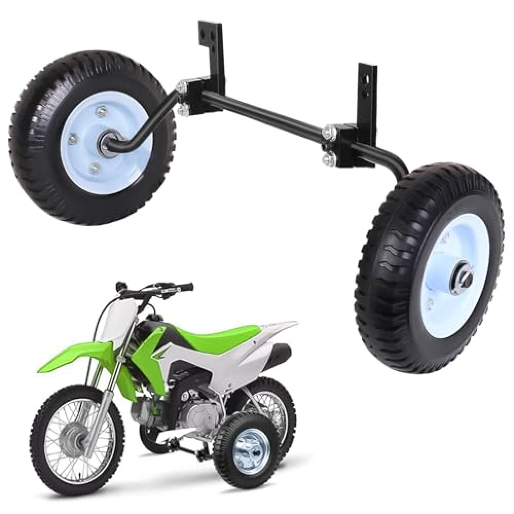Dirt Bike Training Wheels - Mini Bike Parts Compatible for Razor MX500 MX400 MX350 MX125, Honda CRF50 CRF50F XR50 Z50 Z50R, Yamaha PW50 PW80 TTR50, Fit for Most 50CC Electric Motorcycle