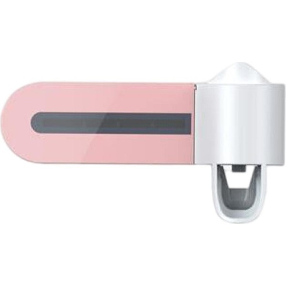 Diş Fırçası Sterilizatör Otomatik Diş Macunu Sıkma Sondaj-Ücretsiz USB Şarj 4 Diş Fırçası Yuvaları Diş Macunu Organizatör Raf Aile Banyo - Pembe Şarjlı Diş Fırçası ve Aksesuarları Fiyatı