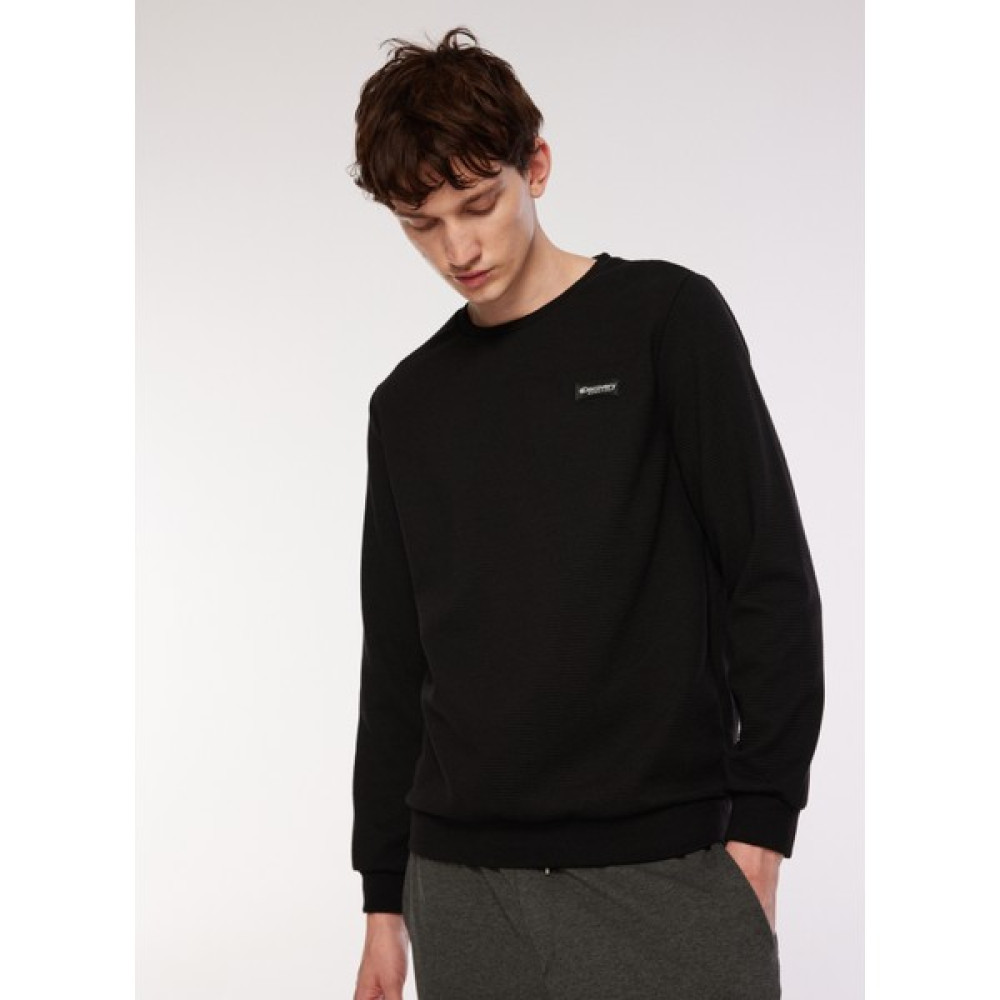 Discovery Expedition Bisiklet Yaka Siyah Erkek Sweatshırt Olıv Erkek Sweatshirt Fiyatı