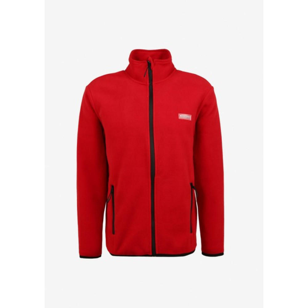 Discovery Expedition Düz Kırmızı Erkek Polar Sweatshırt Toma Erkek Sweatshirt Fiyatı