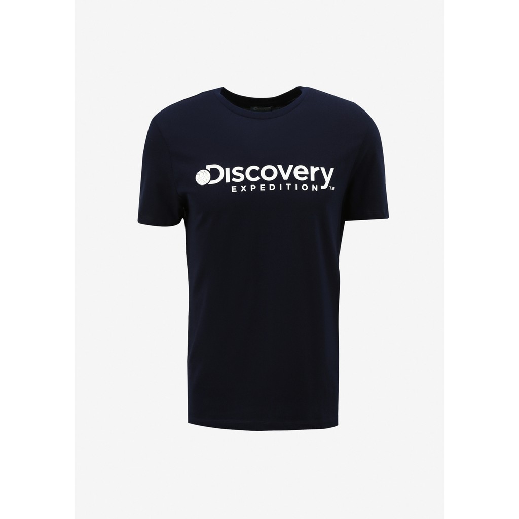 Discovery Expedition Lacivert Erkek Bisiklet Yaka T-Shirt D4SM-TST3290 Erkek T-shirt Fiyatı