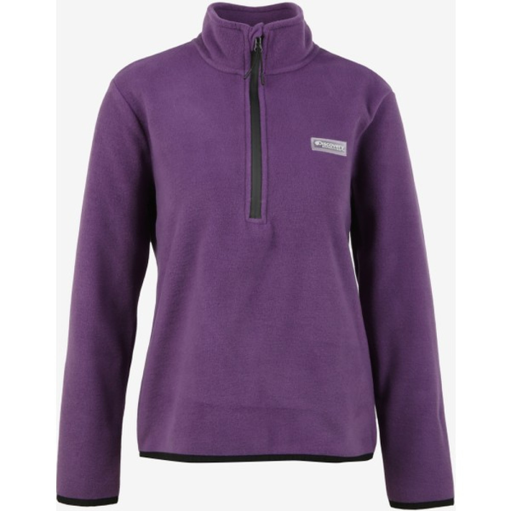 Discovery Expedition Mor Kadın Kapüşonlu Polar Sweatshırt D3WL-SWT26 Bayan Sweatshirt Fiyatı
