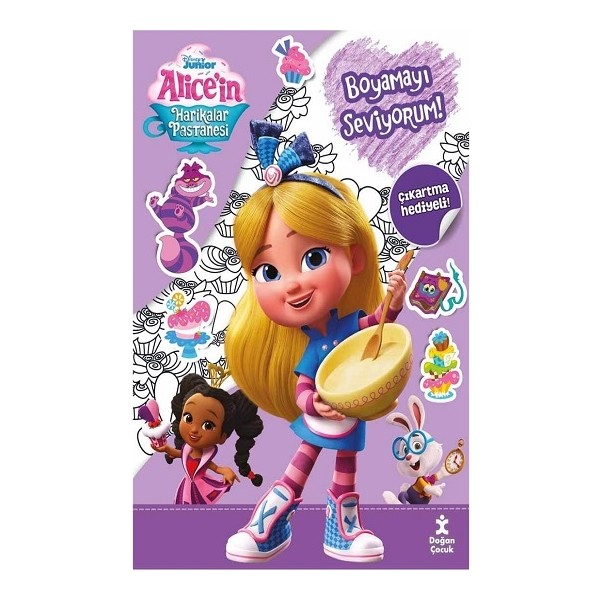 Disney Alice'in Harikalar Pastenesi Boyama Kültür Kitapları Fiyatı