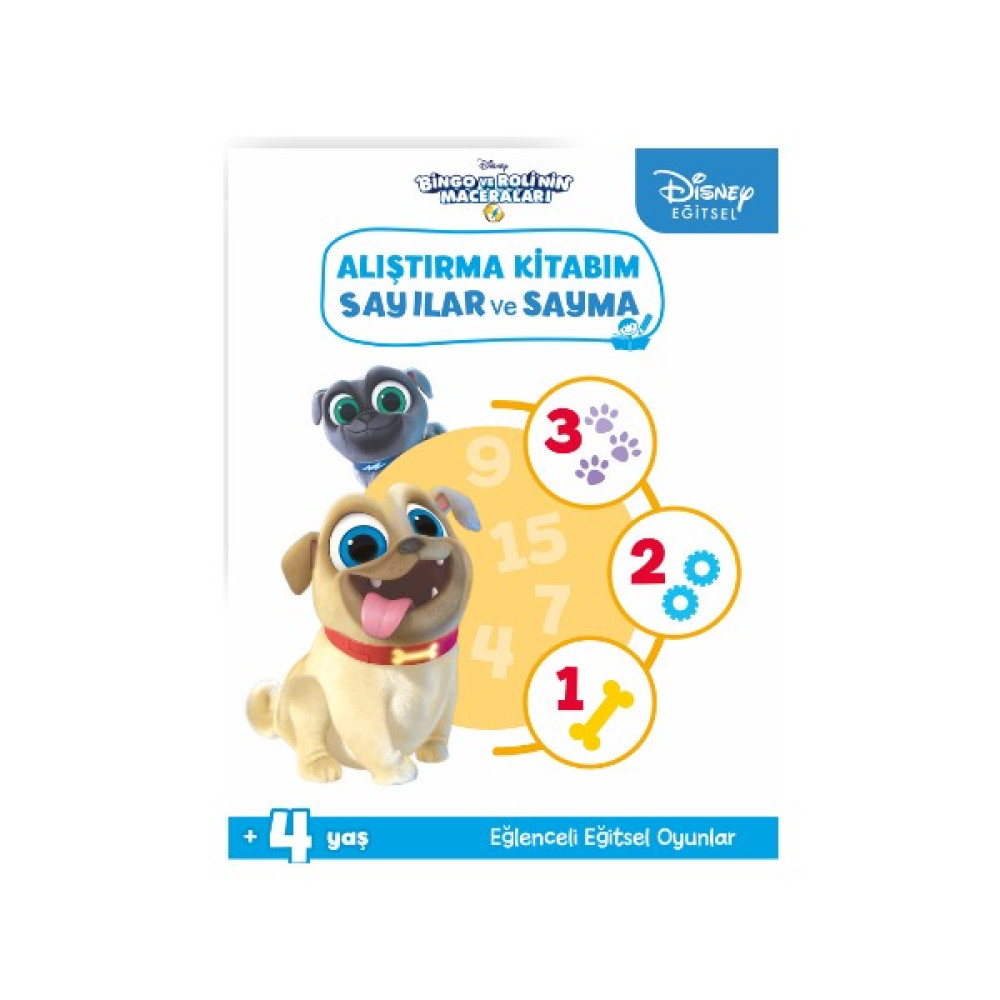 Disney Eğitsel Bingo ve Roli’nin Maceraları Sayılar ve Sayma Okul Öncesi Eğitici & Öğretici Kitaplar Fiyatı