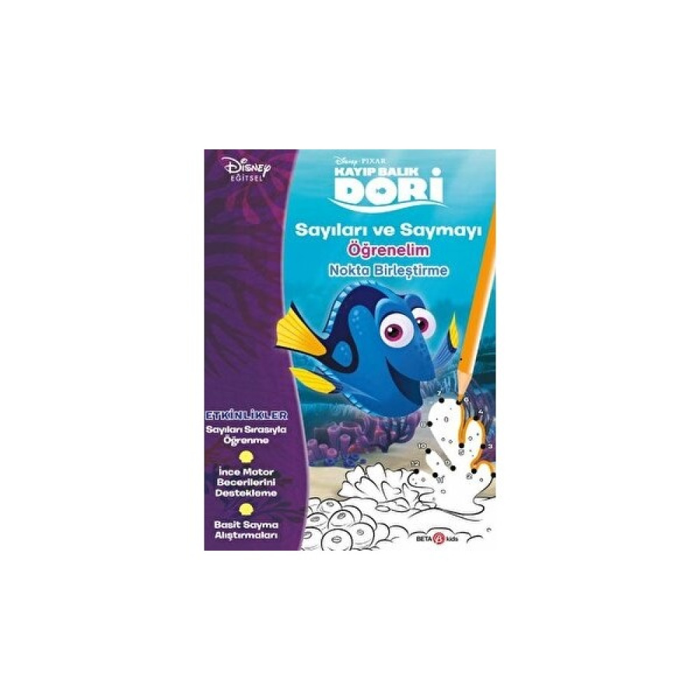 Disney Eğitsel Dori Sayıları ve Saymayı Öğrenelim Zihinsel Gelişim Kitapları Fiyatı