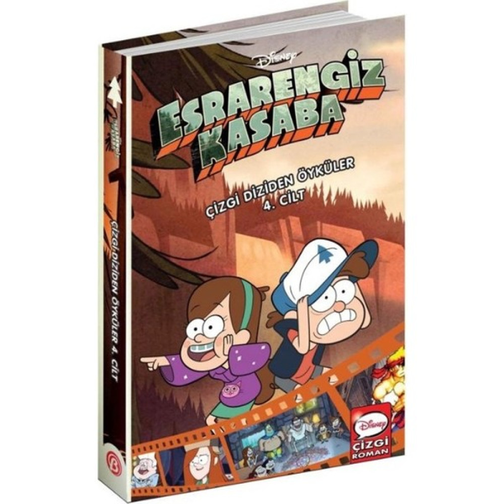 Disney - Esrarengiz Kasaba - Çizgi Diziden Öyküler 4. Cilt Çizgi Roman Fiyatı