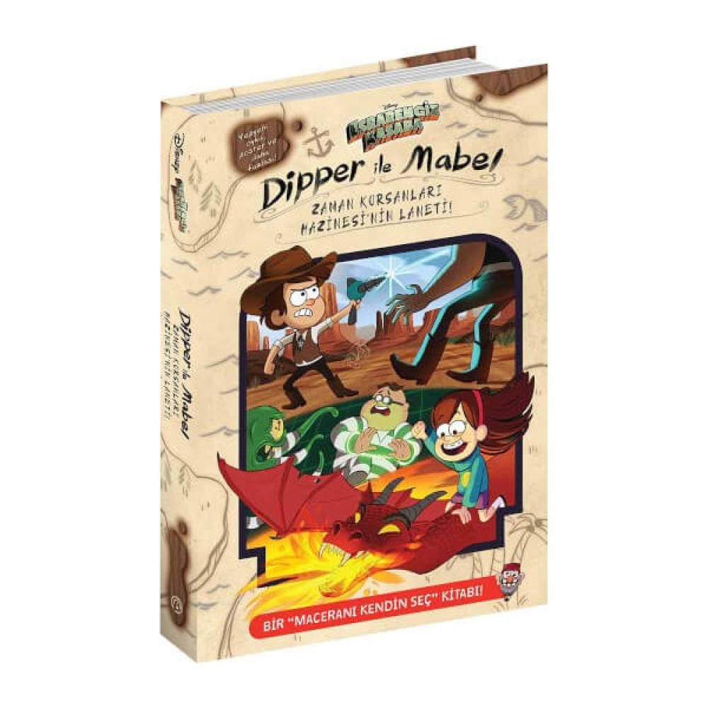 Disney - Esrarengiz Kasaba – Dipper Ve Mabel Ve Zaman Korsanları Hazinesi’nin Laneti - Jeffrey Rowe Çocuk Öykü Fiyatı