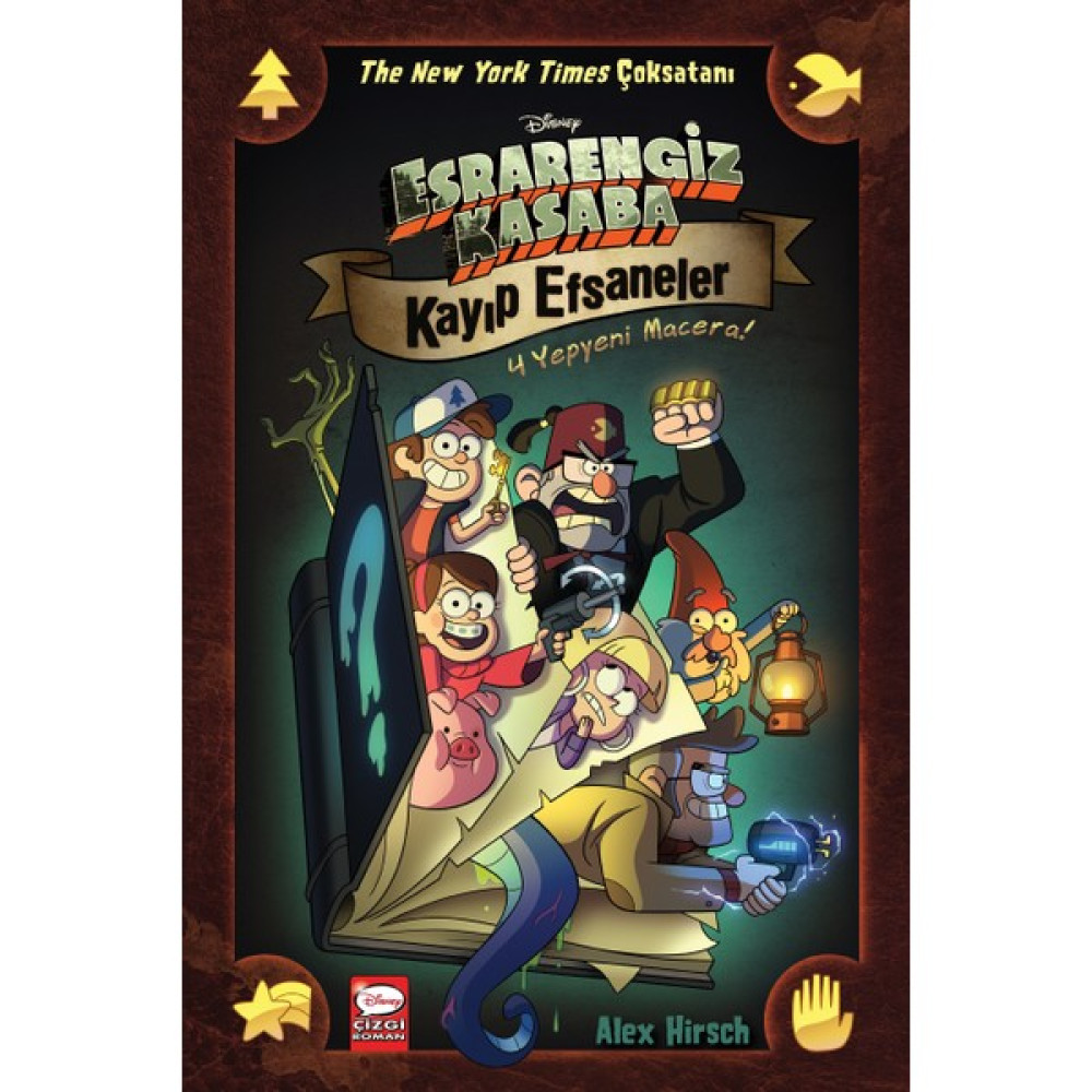 Disney - Esrarengiz Kasaba Kayıp Efsaneler - Alex Hirsch Çocuk Roman Fiyatı