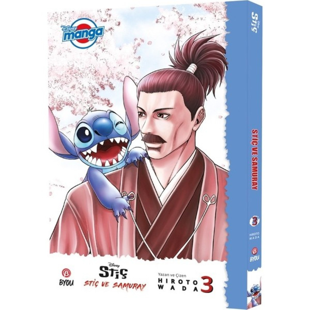 Disney Manga Stiç ve Samuray 3 - Hiroto Wada Çizgi Roman Fiyatı