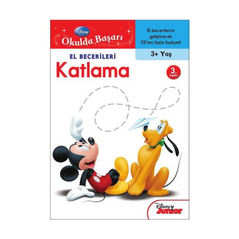 Disney Okulda Başarı El Becerileri 3 Katlama-Kolektif Okul Öncesi Eğitici & Öğretici Kitaplar Fiyatı