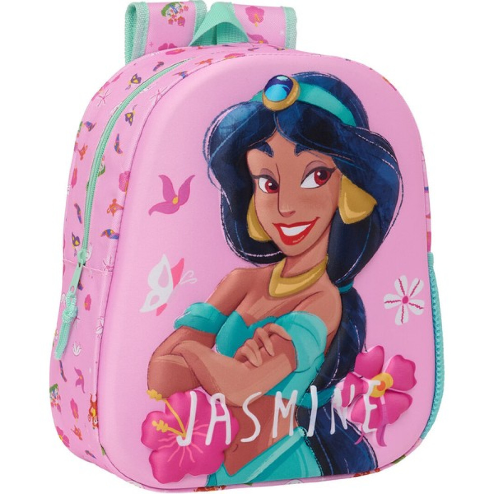 Disney Princess 3D Çocuk Çantası Disney Prensesi Yasemin Pembesi 27 x 33 x 10 cm (Yurt Dışından) Oto Boyaları Fiyatı