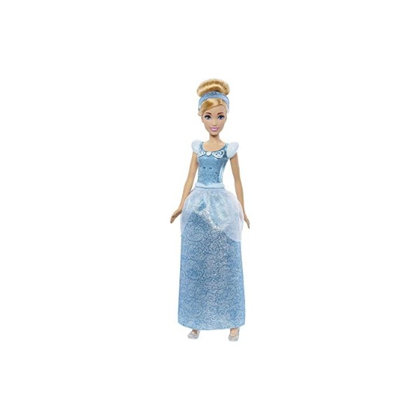 Disney Princess Cinderella Model Bebek Mavi Simli Kıyafet ve Taç ile 32,4 cm Kız Çocuklar İçin Oyuncak Bebekler Fiyatı