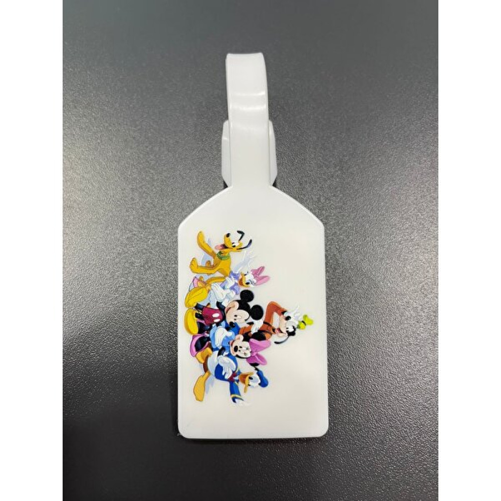 Disney Temalı Beyaz Bavul Etiketi,valiz Etiketi,kartlık,isimlik,bagaj Etiketi Bayan Çanta ve Cüzdan Fiyatı