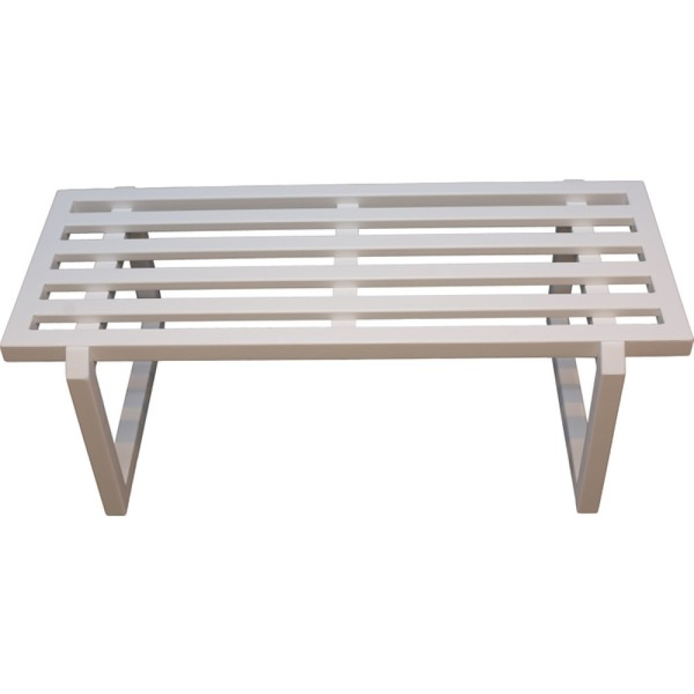 Diva Ahşap Bench Modeli Dalbs-B 001(BEYAZ Renk Bench - Beyaz Puf Fiyatı