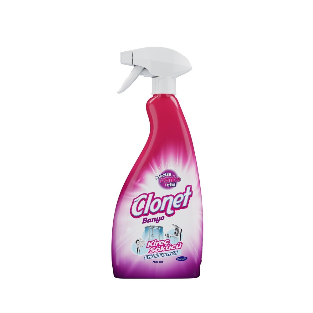 Diversey Clonet Banyo Kireç Sökücü Sprey 750 ml Parlatıcı ve Temizleyiciler Fiyatı