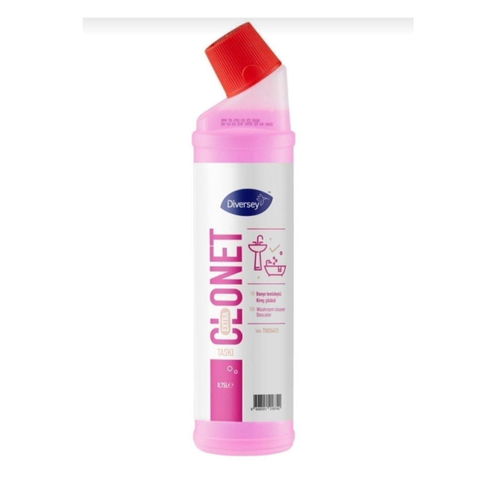 Diversey Clonet Extra Banyo Temizleyici ve Kireç Çözücü 750ml Parlatıcı ve Temizleyiciler Fiyatı