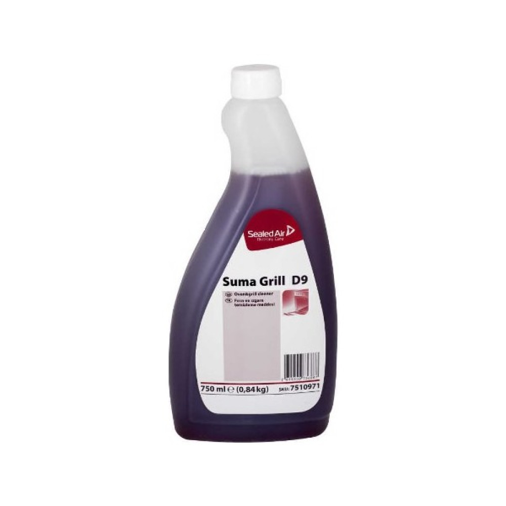 Diversey Suma grill D9 Ağır Yağ Çözücü Fırın Temizleme 750 ml Temizlik Malzemeleri Fiyatı