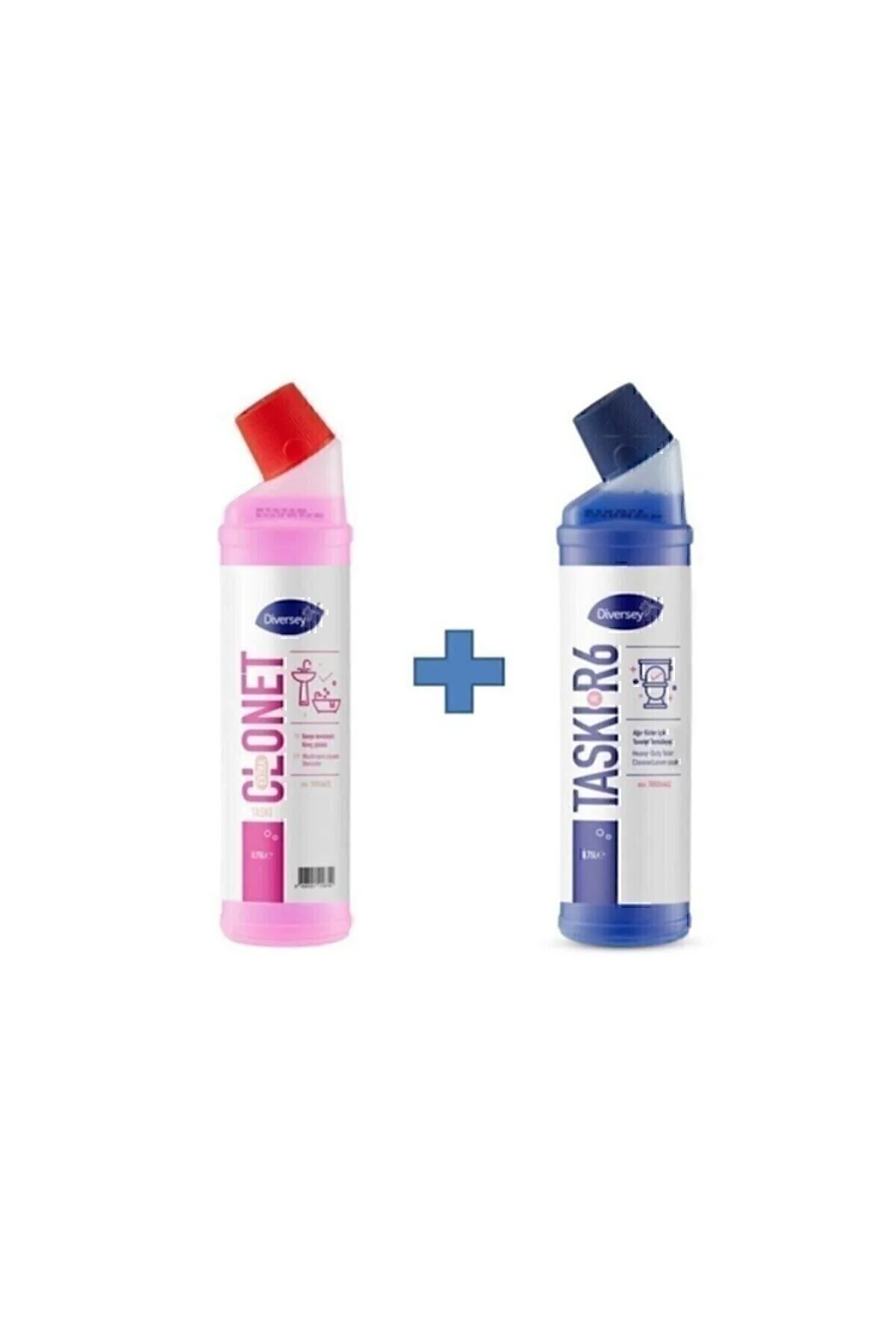 Diversey Taski Clonet Extra 750 Ml. + Taski R6 750 Ml (2li Paket)" Parlatıcı ve Temizleyiciler Fiyatı