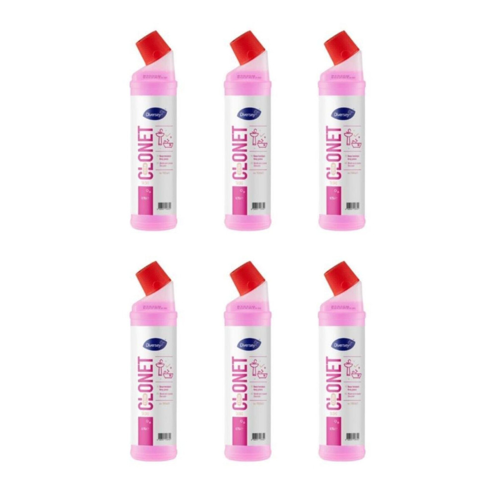 Diversey Taski Clonet Extra W41 Kireç Çözücü Ve Banyo Temizleyicisi 750ml*6 Adet Parlatıcı ve Temizleyiciler Fiyatı