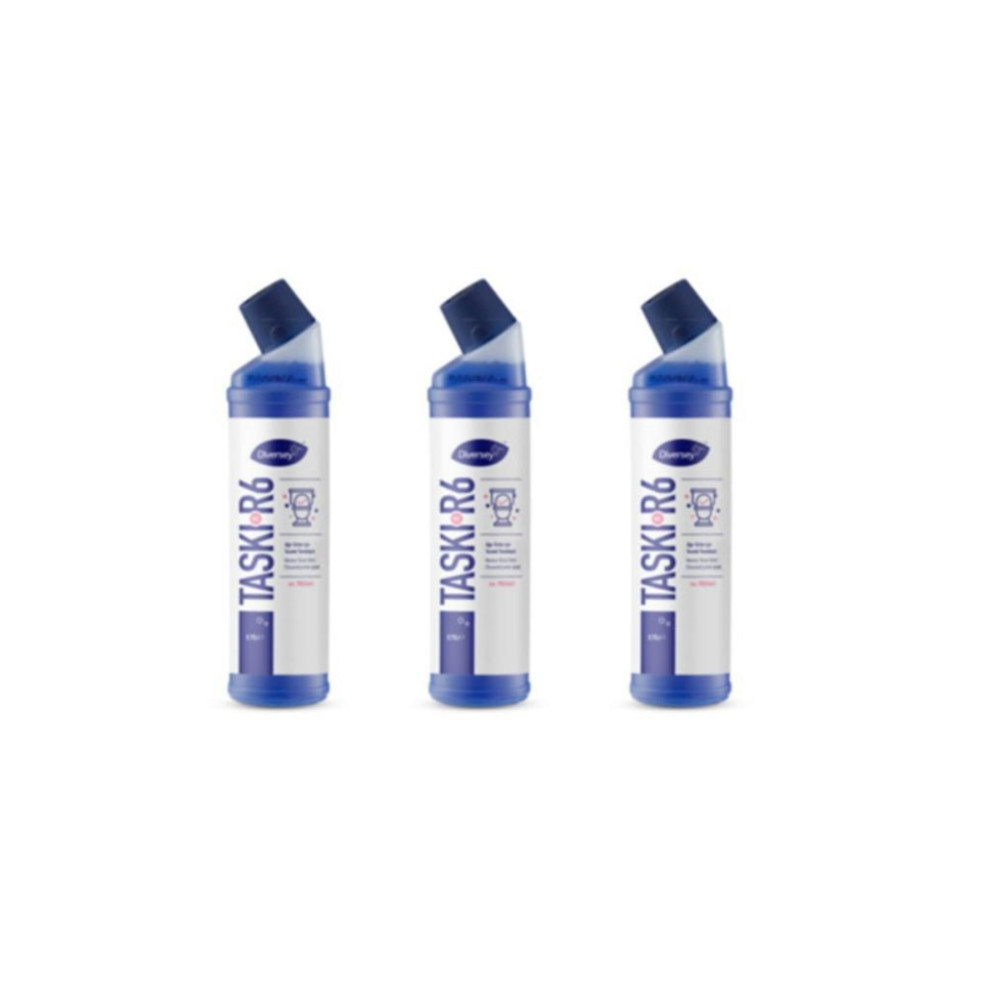 Diversey Taski Room Care R6 Ağır Kirler Için Klozet Temizlik Ürünü 750ml-3 Adet Deterjan ve Temizlik Ürünleri Fiyatı