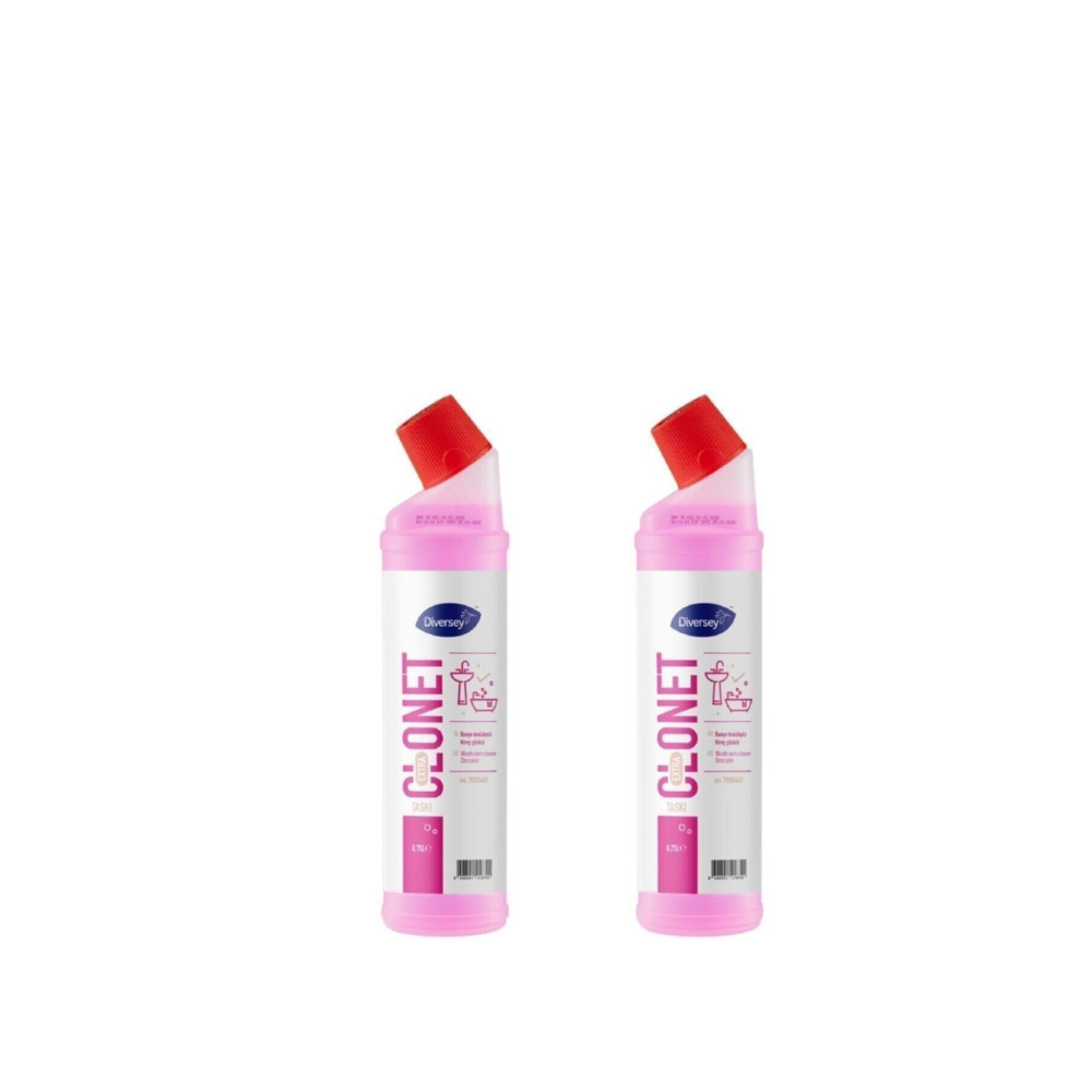 Diversey Yeni Taskı Clonet Extra - Banyo Temizleyici Ve Kireç Çözücü 750ml 2 Li Deterjan ve Temizlik Ürünleri Fiyatı