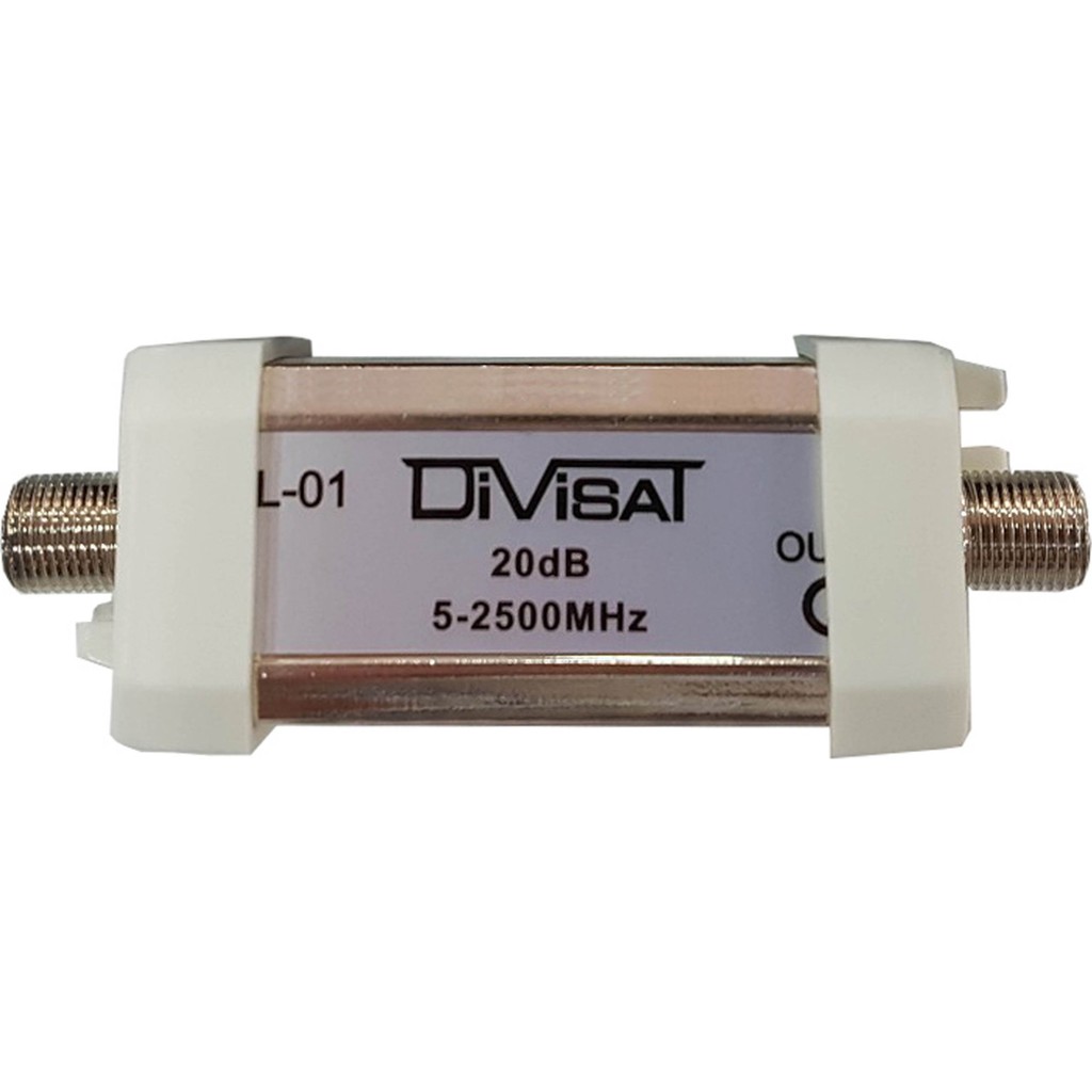 Divisat 20 Db Line Amplifier Beyaz Renkli Yüksek Performanslı Sinyal Yükseltici Diğer Fiyatı