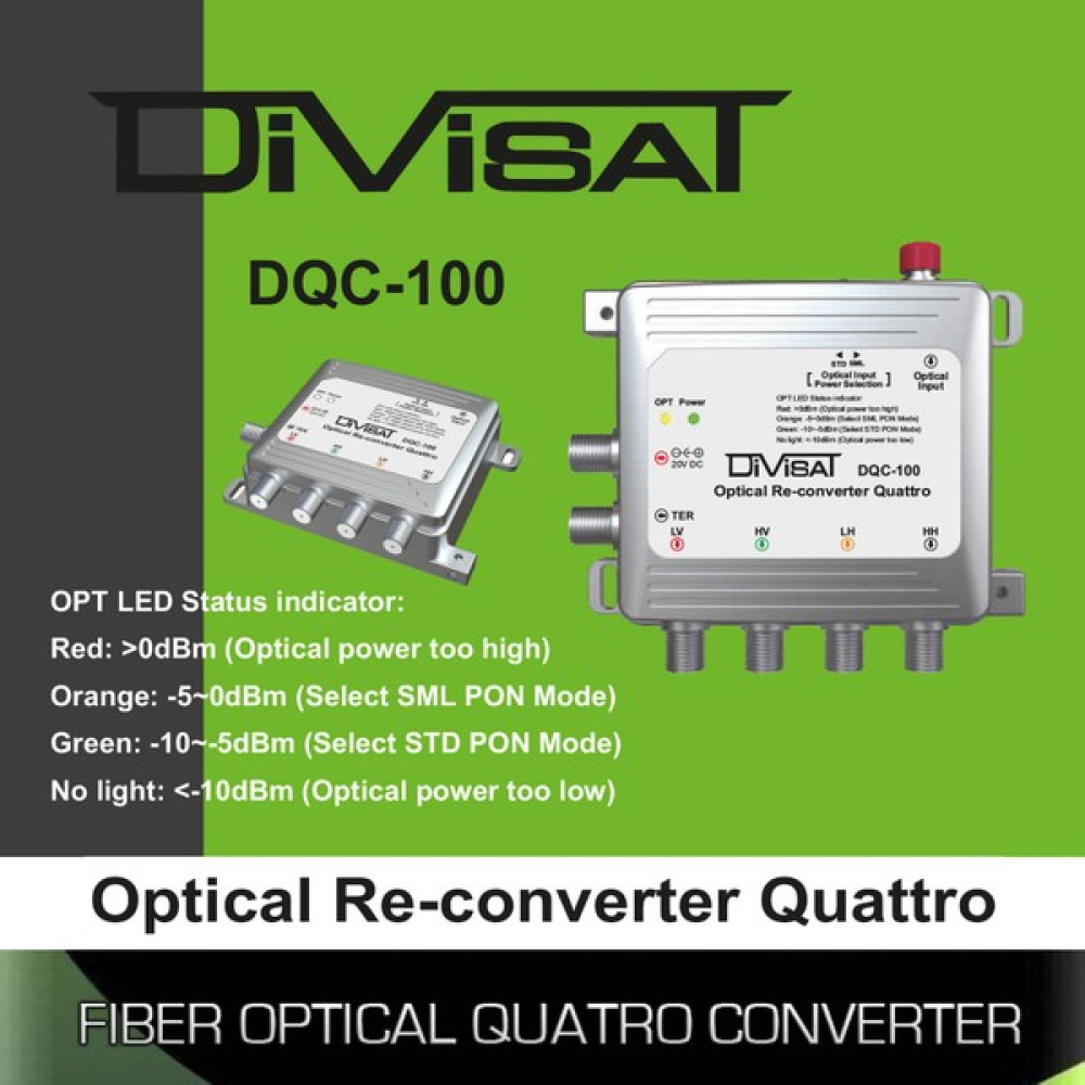 Divisat Fiber Optik Quattro Converter - Gri Oto Boyaları Fiyatı