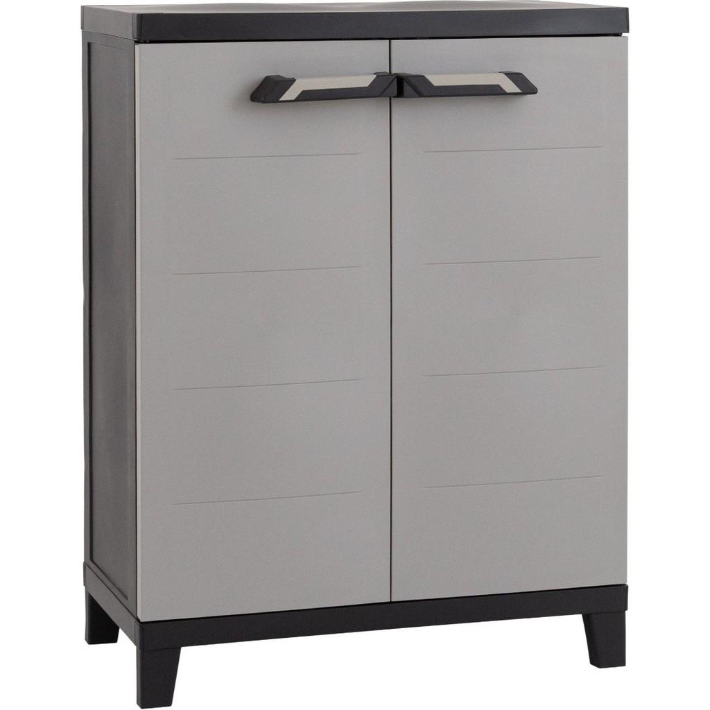Divona Home Toomax Prime Plastik Bahçe Depolama Dolabı (Small) (66 cm x 40 cm x 88 cm ) - Gri - Antrasit Diğer Fiyatı
