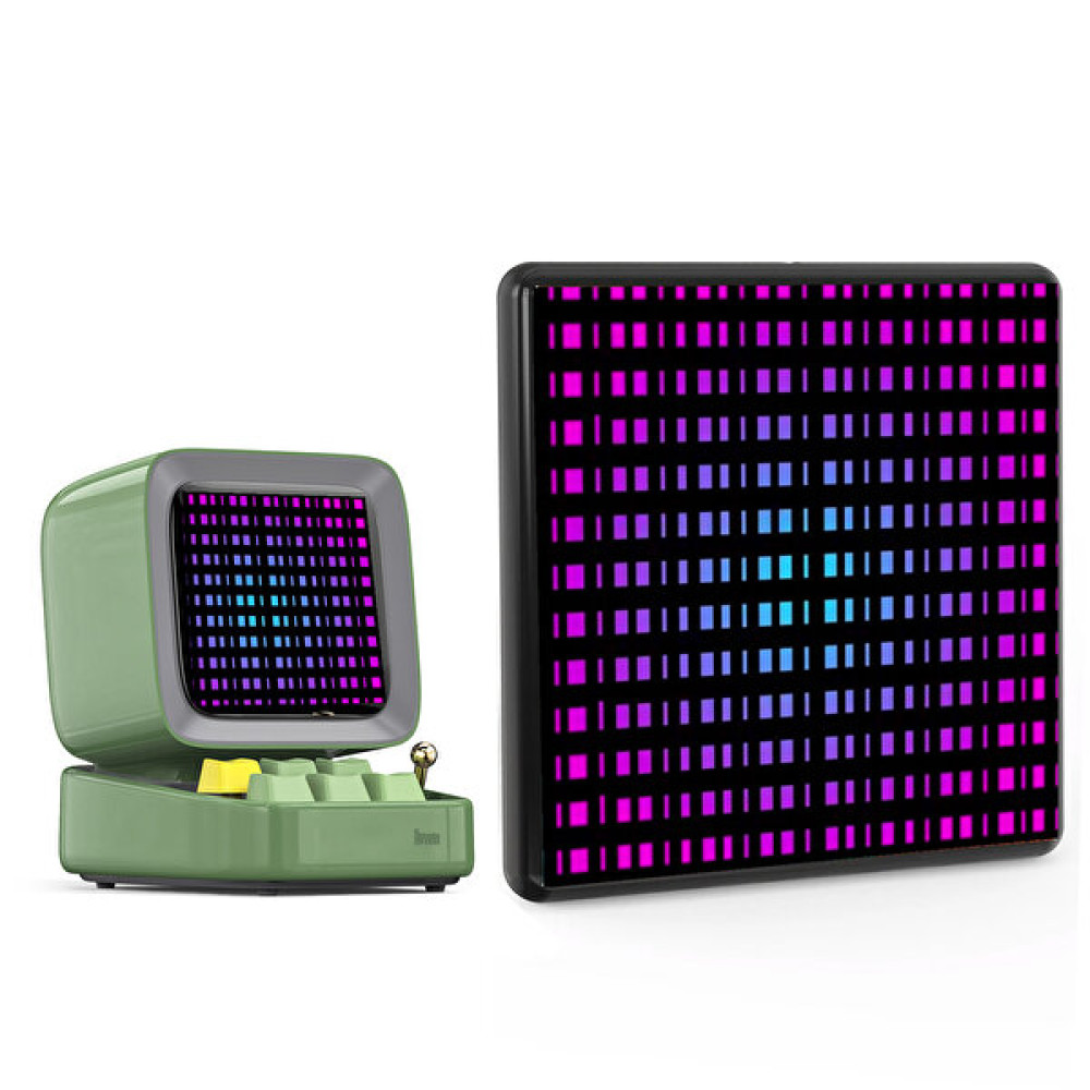 Divoom Ditoo Plus Yeşil Bluetooth Hoparlör Ve Pixoo Max LED Ekran Seti Bluetooth Hoparlör Fiyatı