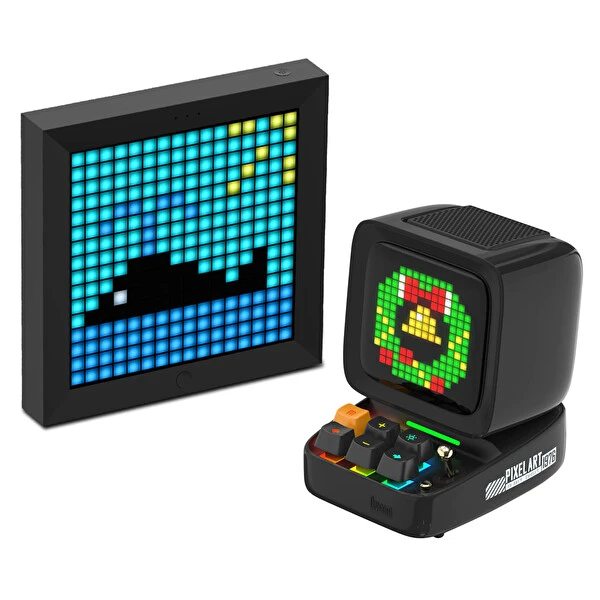 Divoom Ditoo Pro Siyah Bluetooth Hoparlör ve Pixoo Led Ekran Seti Bluetooth Hoparlör Fiyatı